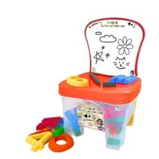 Kit Educativo Infantil Letras Números E Lousa 42 Peças