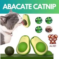 Abacate De Brinquedo Para Gatos Com Catnip Erva Gato Natural