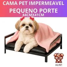 Cama Caminha Pet Impermeável Porte Pequeno / Grande + Manta Quentinha para Cães e Gatos