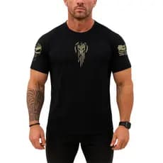 Camiseta Dry Fit Original Masculina Militar Selva Army Black Army