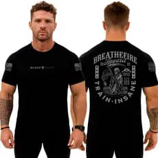 Camiseta Dry Fit Original Masculina Treino Train Insane Gym Black Army