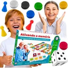 Jogo da memoria para crianças e idosos Pais e filhos tabuleiro educativo brinquedo terapeutico