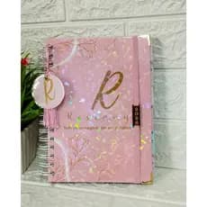 Agenda Personalizada 2026 A5 Capa Dura Planner Personalizado Feminino com Nome Organizador Diário