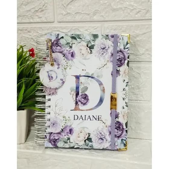 Agenda 2026 Feminina Personalizada Com Nome Capa Dura Presente Criativo Feminino