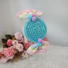 tiara/arco dentinho modelo bala para meninas tiara colorida tiara doces
