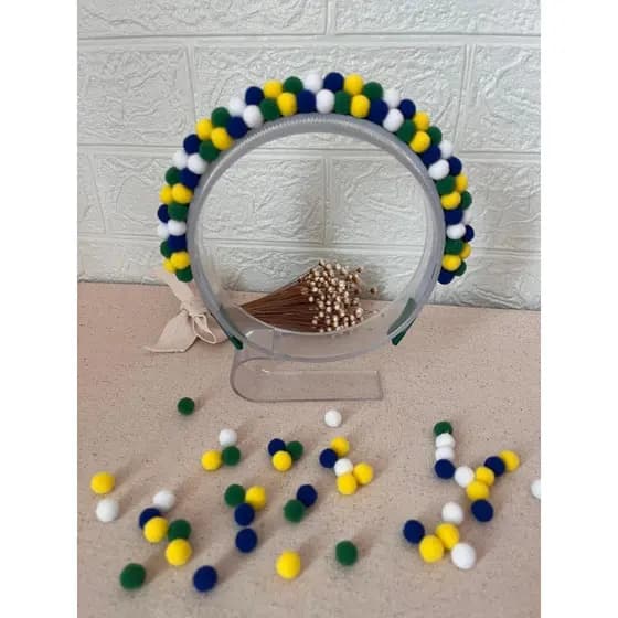 arco brasil arco copa arco pompom brasil copa arco verde e amarelo