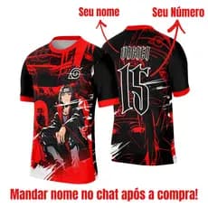 Camiseta Interclasse Anime Personalizada Premium | Camisa Dry Fit Escolar Sublimada