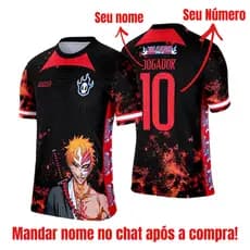 Camiseta Interclasse Personalizada Premium de Anime | Camisa Dry Fit Escolar Sublimada