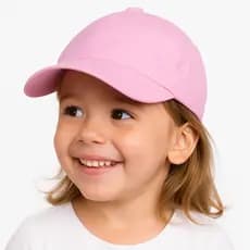 Boné Infantil Menina Boné Rosa Algodão 02 a 05 anos Varia Cores Para Criança Modelo 2026