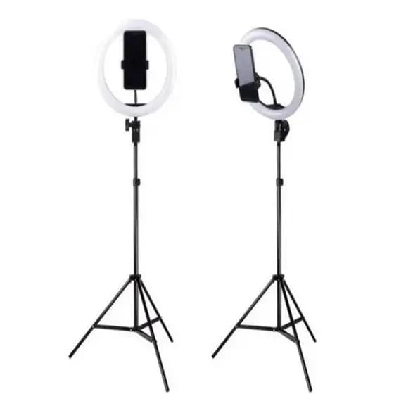 Ring Light Iluminador 10 Polegadas Com Tripé De 2.10 Metro Envio Imediato