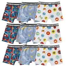 Cuecas Infantil Boxer Box Microfibra Estampada Confortável Sem Costura