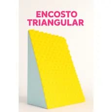 Travesseiro Encosto Triangular Repouso Leitura Encosto Anatômico Pós Cirúrgico Anti Refluxo