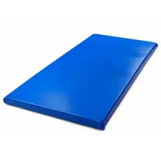 Colchonete Forte Espumas Para Yoga E Ginástica 98x50x3cm Academia / Escola / Ginastica Cor Azul