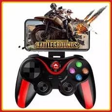 Controle Joystick Bluetooth Universal + Cabo USB + Suporte Para Celular Tablet Android iPad