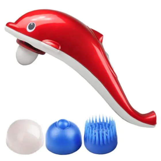 Massageador Corporal Golfinho Eletrico Alivio Dores Muscular - 110v