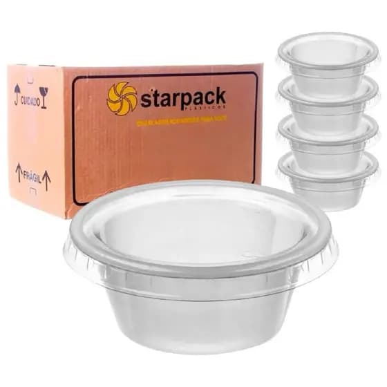 200un Pote E Tampa Para Mousse/Sobremesa/Shoyu Starpack 70ml