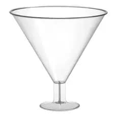 2un Taça De Acrilico Tropical Martine 1,6litros Gourmet Doce
