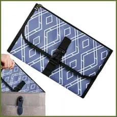 Tapete De Troca Portátil Dobrável Para Bebês , De Viagem , Lavável , Trocador De Fraldas , Bolsa hotedsbr