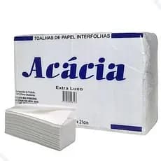 Papel Toalha Interfolha Extra Luxo Acacia 20x20 C/1000