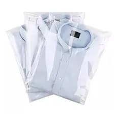 Saco Plástico PP Transparente 25x35cm para Roupas e Vestuário - Brás