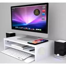 Suporte Para Monitor Mesa Escritório Desktop Setup Gamer - 50x25x15