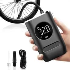 Calibrador Compressor Pneu Digital Carro Bike Sem Fio