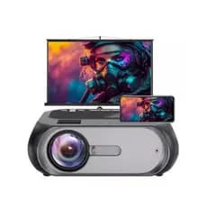 Projetor Led T7 4000lm 1080p Espelhamento Wifi sem Fio