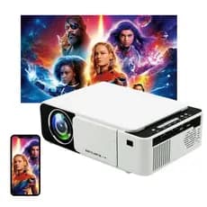 Projetor Led Portátil Espelhamento Wifi 2500 Lúmens T5 Bivolt