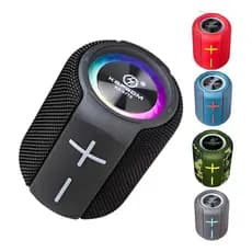 Caixa Caixinha De Som Tws Bluetooth Usb À Prova D'água Led Ka-8778