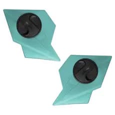 Kit Reparo Orelhas Laterais + Botões Laterais Para Capacete ProTork Evolution G8 Par Esquedo Direito