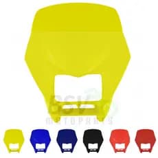 Frente Da Bros 2008 125 150 Carenagem Do Farol Modelo Original Protork Cor Amarelo Com Nfe