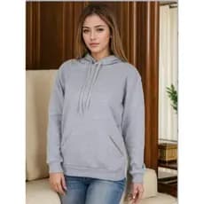 Moletons Masculinos Blusa Canguru Flanelada Lisa Frio Capuz