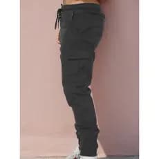 MASCOLINO Calça Tática Militar Casual - Vários Bolsos para Trabalho e Esporte