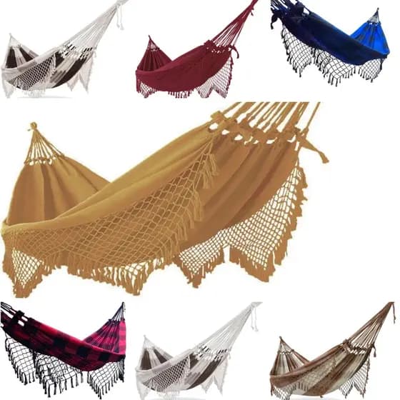 REDE DE DORMIR DESCANSO CASAL DECORATIVA LUXO PERNAMBUCANA