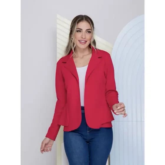 blazer pequeno Cor Lisa