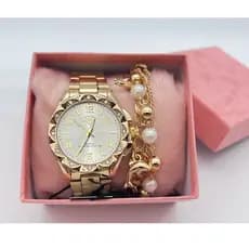 [D298-1945] Relógio DHP Fashion Feminino Resistente a Agua