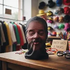 Máscaras 3d Realistas De Famosos, Vista O Rosto, Vire Persongem!