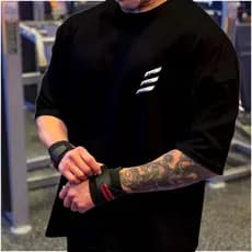 Camiseta Camisa Oversized Streetwear CBUM Academia Bodybuilder Treino