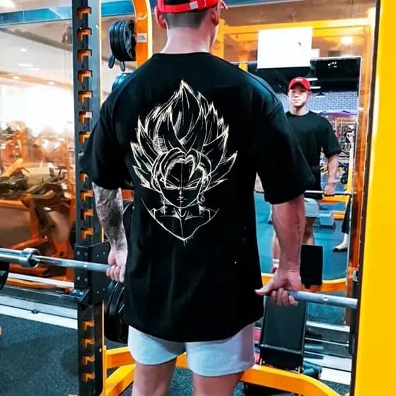 Camisa Camiseta Musculação Oversized Caveira Maromba Academia Treino Confortavel