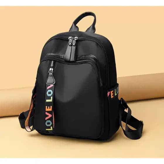 Mochila de faculdade escola enfeite Love