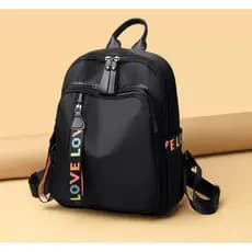 Mochila de faculdade escola enfeite Love