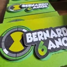 Kit de caixinhas para kit Kat Ben 10/Lembrancinha de festa menino/Festa Infantil/Fazemos qualquer tema