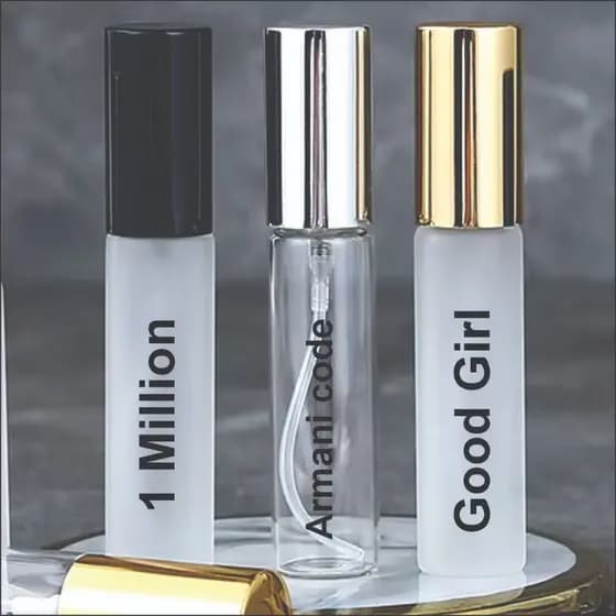 Adesivos Personalizados Decorativos para Frasco de Perfume Portátil Organize suas  Fragrâncias