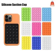 Suporte de silicone popular para telefone com ventosa antiderrapante e suporte portátil para telefone