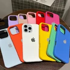 Capa de silicone líquido original de alta qualidade macia simples e leve estilo luxuoso para iPhone 12 12 Pro 12 Pro Max
