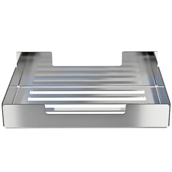 Porta Sabonete Inox, Preto e Branco - Suporte para apoiar o sabonete PROMOÇÃO