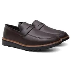 Sapato Social Mocassim Masculino Calce Facil Sem Cadarço Presente Dia Dos Pais