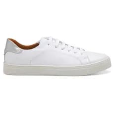 Tênis Feminino Casual Estiloso Couro Legítimo Leve Confortável