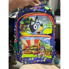 Mochila Bluey e Bingo Escolar, Mochila Escolar Infantil Bluey