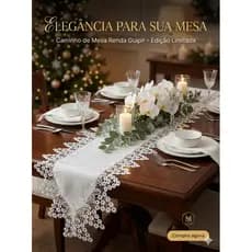 passadeira  de mesa bordado prêmio